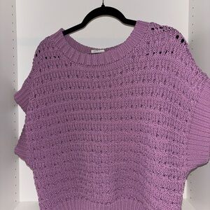 Varley Lavender Knit Women's Sweater